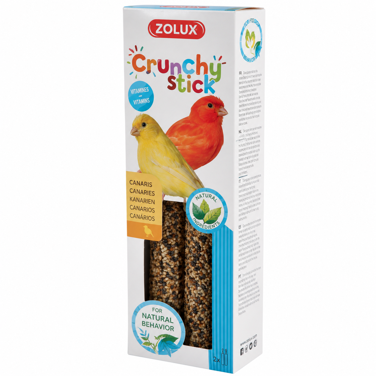 مكافأة كناري Zolux Crunchy Stick للكناري والطيور الصغيرة
